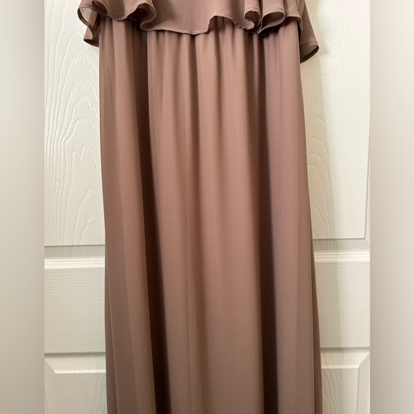 🔥💙Show me your MuMu Caitlin ruffle maxi dress M - Picture 4 of 16